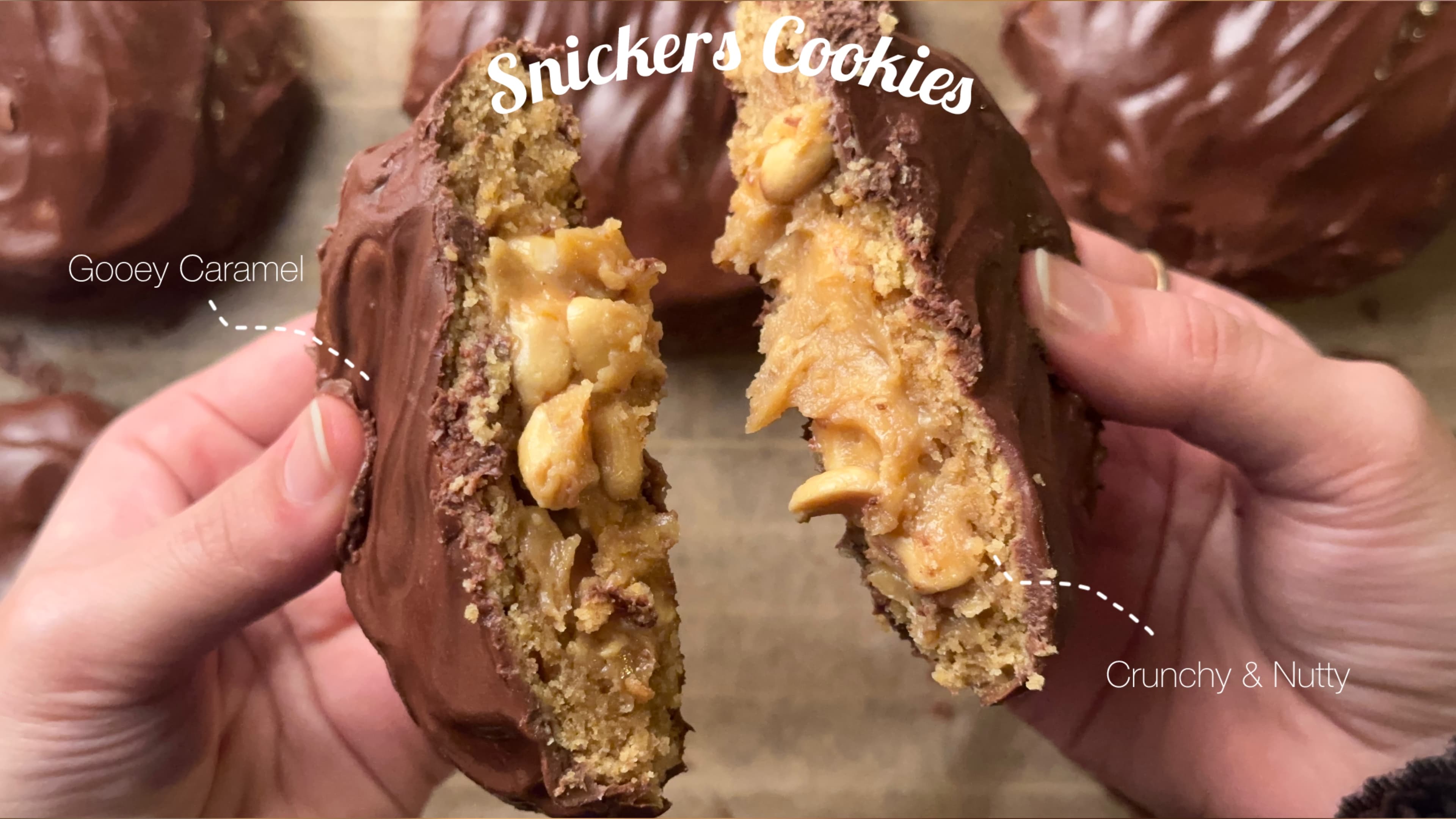 Snickers Cookies