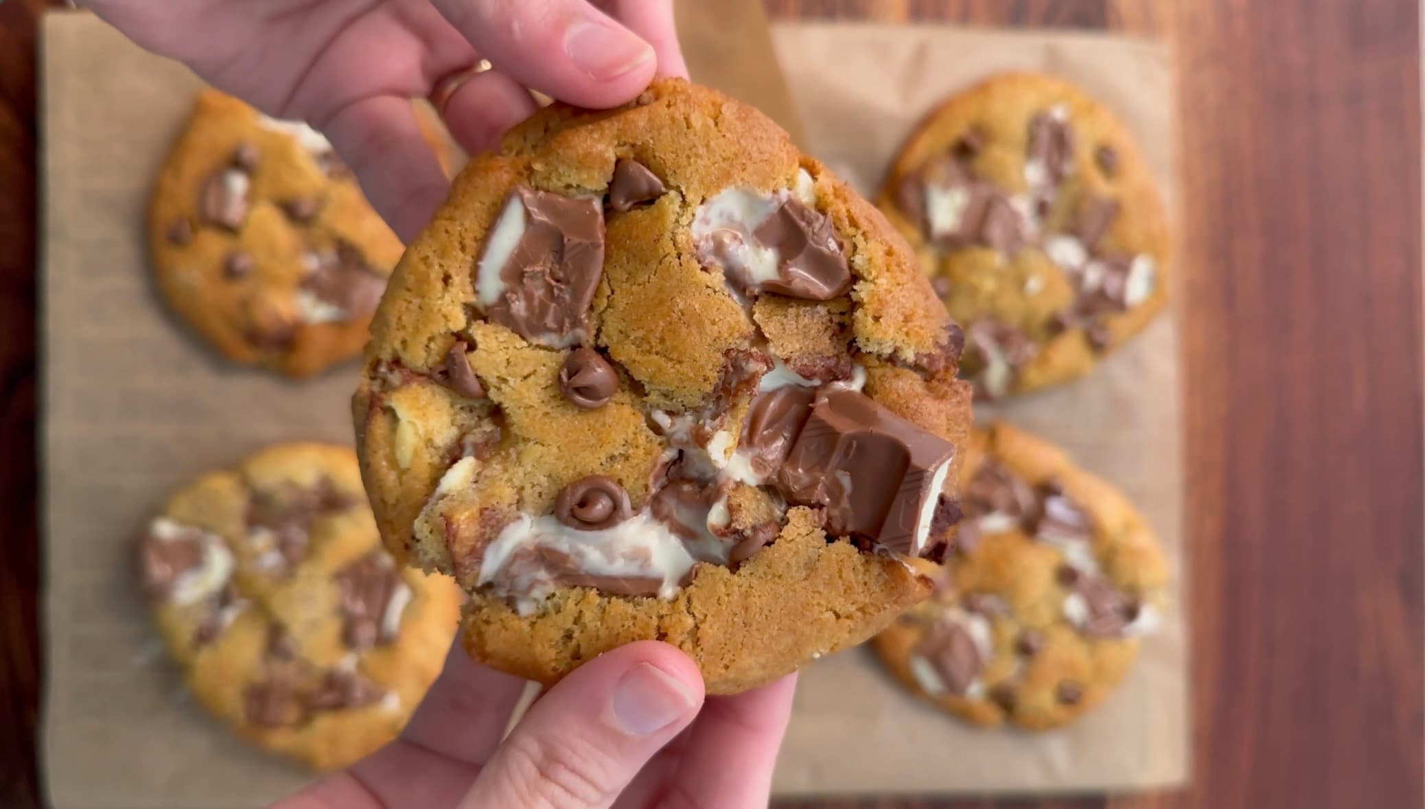 Airfryer Kinder Cookies